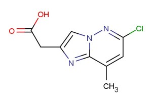 2-(6-chloro-8-methylimidazo[1,2-b]pyridazin-2-yl)acetic acid
