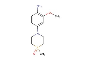 1-(4-amino-3-methoxyphenyl)-4-methyl-1,4-azaphosphinane 4-oxide