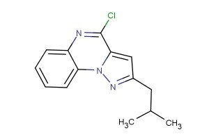 4-chloro-2-isobutylpyrazolo[1,5-a]quinoxaline