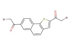 1,1'-(naphtho[1,2-b]thiophene-2,7-diyl)bis(2-bromoethanone)