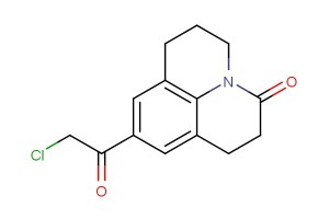 9-(2-chloroacetyl)-1,2,6,7-tetrahydropyrido[3,2,1-ij]quinolin-3(5H)-one