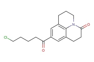 9-(5-chloropentanoyl)-1,2,6,7-tetrahydropyrido[3,2,1-ij]quinolin-3(5H)-one