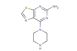 7-(piperazin-1-yl)thiazolo[5,4-d]pyrimidin-5-amine