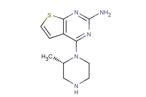 (S)-4-(2-methylpiperazin-1-yl)thieno[2,3-d]pyrimidin-2-amine