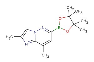 2,8-dimethyl-6-(4,4,5,5-tetramethyl-1,3,2-dioxaborolan-2-yl)imidazo[1,2-b]pyridazine