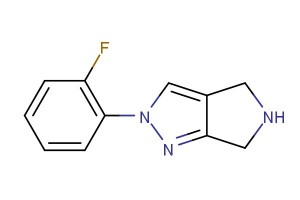 2-(2-fluorophenyl)-2,4,5,6-tetrahydropyrrolo[3,4-c]pyrazole