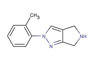2-(o-tolyl)-2,4,5,6-tetrahydropyrrolo[3,4-c]pyrazole