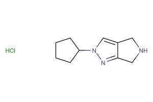 2-cyclopentyl-2,4,5,6-tetrahydropyrrolo[3,4-c]pyrazole hydrochloride