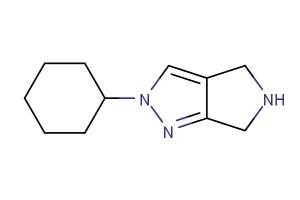 2-cyclohexyl-2,4,5,6-tetrahydropyrrolo[3,4-c]pyrazole