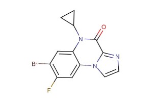 7-bromo-5-cyclopropyl-8-fluoroimidazo[1,2-a]quinoxalin-4(5H)-one