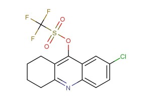 7-chloro-1,2,3,4-tetrahydroacridin-9-yl trifluoromethanesulfonate