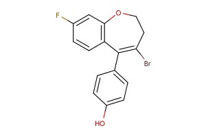 4-(4-bromo-8-fluoro-2,3-dihydrobenzo[b]oxepin-5-yl)phenol