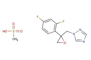 1-((2-(2,4-difluorophenyl)oxiran-2-yl)methyl)-1H-1,2,4-triazole methanesulfonate
