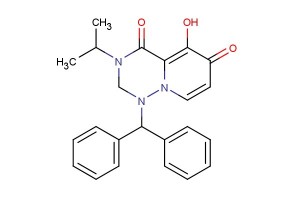 1-benzhydryl-5-hydroxy-3-isopropyl-2,3-dihydro-1H-pyrido[2,1-f][1,2,4]triazine-4,6-dione