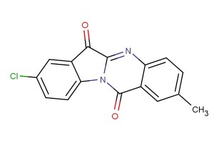 8-chloro-2-methylindolo[2,1-b]quinazoline-6,12-dione