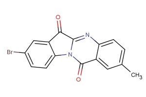 8-bromo-2-methylindolo[2,1-b]quinazoline-6,12-dione