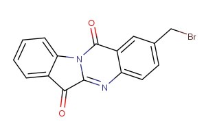 2-(bromomethyl)indolo[2,1-b]quinazoline-6,12-dione