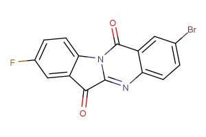 2-bromo-8-fluoroindolo[2,1-b]quinazoline-6,12-dione