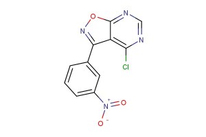 4-chloro-3-(3-nitrophenyl)isoxazolo[5,4-d]pyrimidine