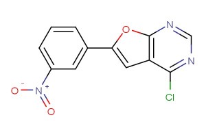 4-chloro-6-(3-nitrophenyl)furo[2,3-d]pyrimidine