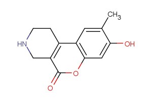 8-hydroxy-9-methyl-3,4-dihydro-1H-chromeno[3,4-c]pyridin-5(2H)-one