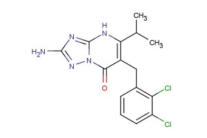 2-amino-6-(2,3-dichlorobenzyl)-5-isopropyl-[1,2,4]triazolo[1,5-a]pyrimidin-7(4H)-one