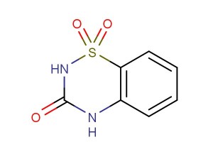 2H-benzo[e][1,2,4]thiadiazin-3(4H)-one 1,1-dioxide