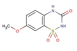7-methoxy-2H-benzo[e][1,2,4]thiadiazin-3(4H)-one 1,1-dioxide