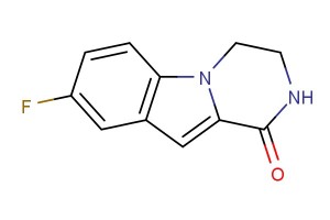 8-fluoro-3,4-dihydropyrazino[1,2-a]indol-1(2H)-one