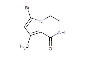 6-bromo-8-methyl-3,4-dihydropyrrolo[1,2-a]pyrazin-1(2H)-one