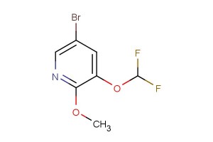 5-bromo-3-(difluoromethoxy)-2-methoxypyridine