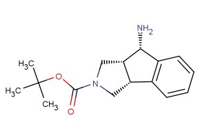 tert-butyl (3aR,8S,8aR)-8-amino-3,3a,8,8a-tetrahydroindeno[1,2-c]pyrrole-2(1H)-carboxylate