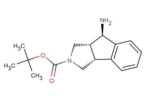 tert-butyl (3aR,8R,8aR)-8-amino-3,3a,8,8a-tetrahydroindeno[1,2-c]pyrrole-2(1H)-carboxylate