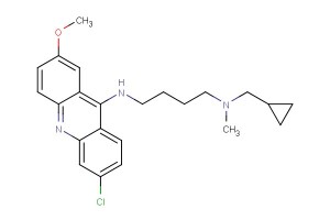 N1-(6-chloro-2-methoxyacridin-9-yl)-N4-(cyclopropylmethyl)-N4-methylbutane-1,4-diamine