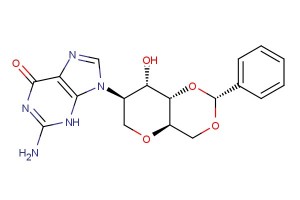 2-amino-9-((2R,4aR,7R,8S,8aS)-8-hydroxy-2-phenylhexahydropyrano[3,2-d][1,3]dioxin-7-yl)-3,9-dihydro-6H-purin-6-one