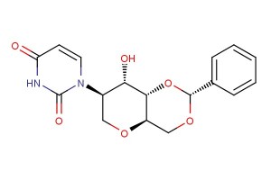1-((2R,4aR,7R,8S,8aS)-8-hydroxy-2-phenylhexahydropyrano[3,2-d][1,3]dioxin-7-yl)pyrimidine-2,4(1H,3H)-dione
