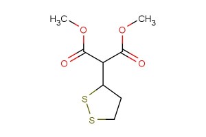 dimethyl 2-(1,2-dithiolan-3-yl)malonate