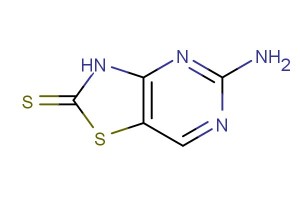 5-aminothiazolo[4,5-d]pyrimidine-2(3H)-thione