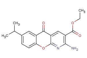 ethyl 2-amino-7-isopropyl-5-oxo-5H-chromeno[2,3-b]pyridine-3-carboxylate