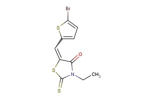 5-((5-bromothiophen-2-yl)methylene)-3-ethyl-2-thioxothiazolidin-4-one