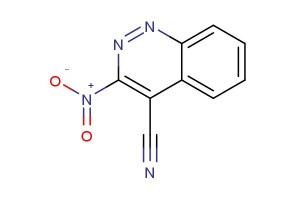3-nitrocinnoline-4-carbonitrile