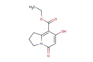 ethyl 7-hydroxy-5-oxo-1,2,3,5-tetrahydroindolizine-8-carboxylate