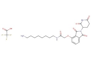Thalidomide-O-amido-C8-NH2 TFA?(