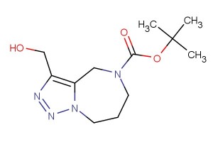 tert-butyl 3-(hydroxymethyl)-7,8-dihydro-4H-[1,2,3]triazolo[1,5-a][1,4]diazepine-5(6H)-carboxylate