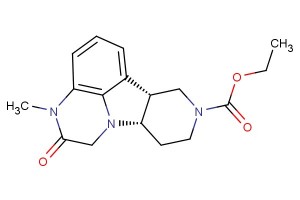 (6bR,10aS)-ethyl 3-methyl-2-oxo-2,3,6b,7,10,10a-hexahydro-1H-pyrido[3',4':4,5]pyrrolo[1,2,3-de]quinoxaline-8(9H)-carboxylate