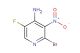 2-bromo-5-fluoro-3-nitropyridin-4-amine