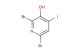 2,6-dibromo-4-iodopyridin-3-ol