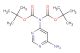 6-[bis(tert-butoxycarbonyl)amino]-4-aminopyrimidine