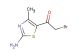 1-(2-amino-4-methylthiazol-5-yl)-2-bromoethanone