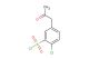 2-chloro-5-(2-oxopropyl)benzene-1-sulfonyl chloride